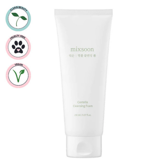 MIXSOON | Centella Cleansing Foam 150ml (Detergente a base d'acqua)