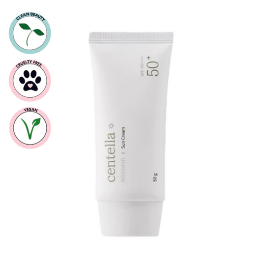 MIXSOON | Centella Sun Cream SPF50+ PA++++ 50g (Protezione Solare)