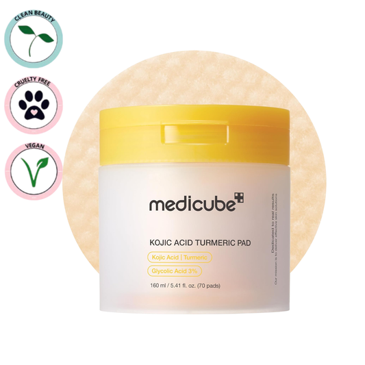Medicube | Kojic Acid Turmeric Toner Pad 160ml (70pads)