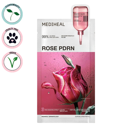 Mediheal | Rose PDRN Essential Mask Healthy Glow 24ml