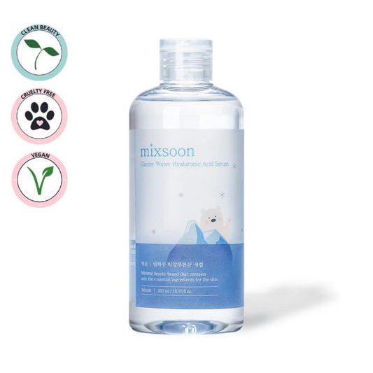 Mixsoon | Glacier Water Hyaluronic Acid Serum - 100ml/300ml