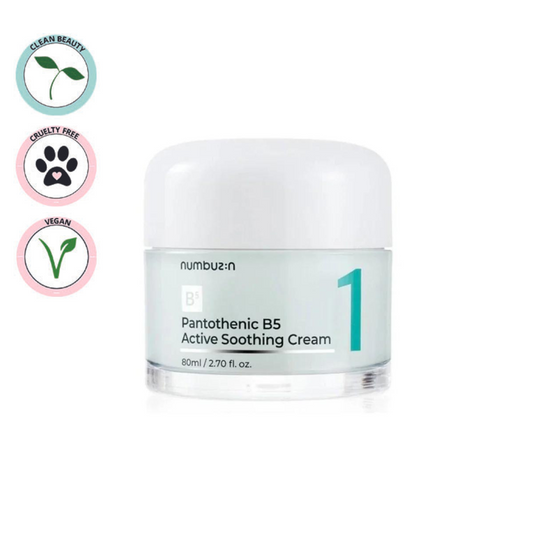 Numbuzin | No.1 Pantothenic B5 Active Soothing Cream 80ml (Crema Viso)