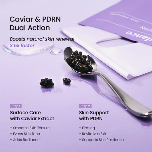 Biodance | Rejuvenating Caviar PDRN Real Deep Mask 34g (Maschera viso idrogel)
