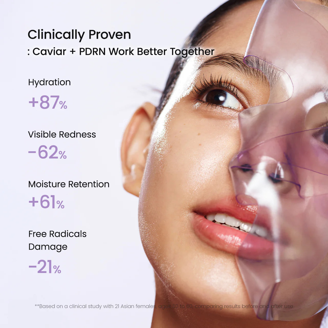 Biodance | Rejuvenating Caviar PDRN Real Deep Mask 34g (Maschera viso idrogel)