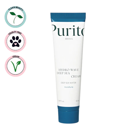 PURITO | Deep Sea Pure Water Cream 50g (Crema Viso)