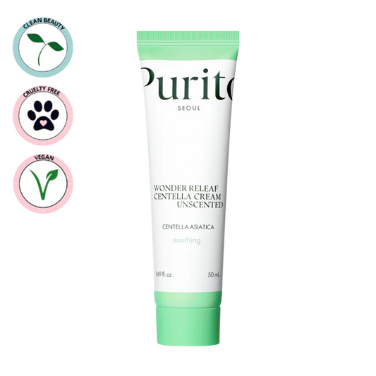 PURITO | Wonder Releaf Centella Cream Unscented 50ml (Crema Viso)