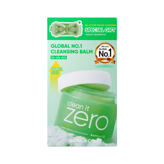 BANILA CO | Clean It Zero Cleansing Balm Pore Clarifying SET 180ml + Headband