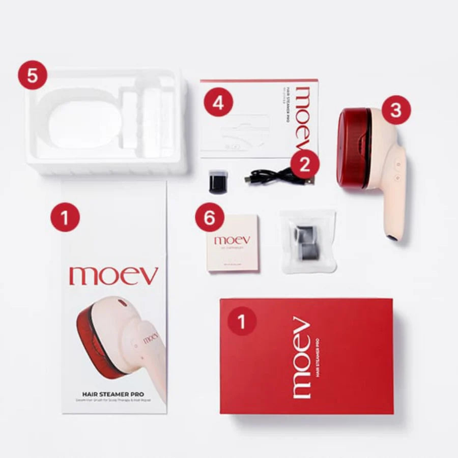 Moev | Hair Steamer Pro (Trattamento a vapore per capelli)
