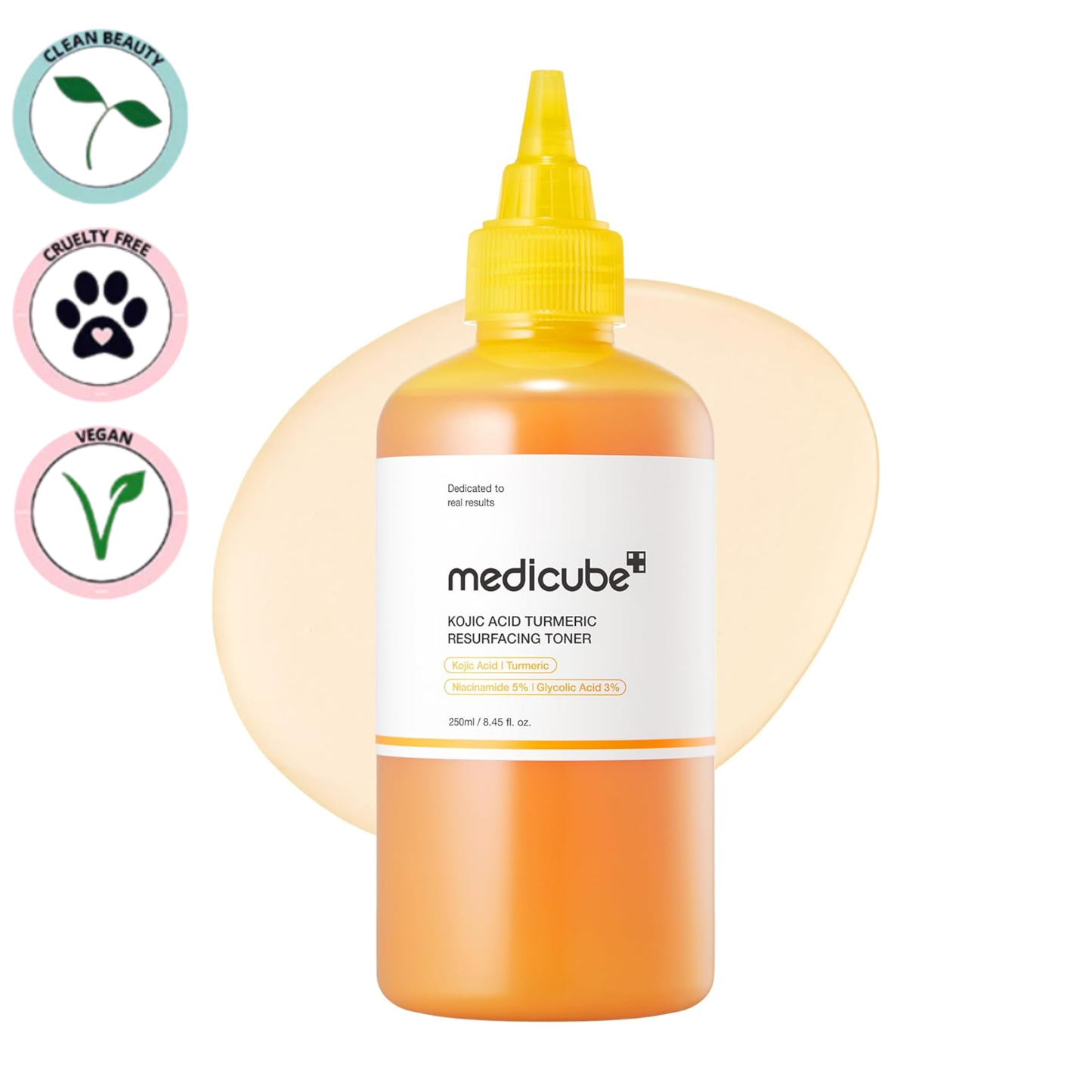 Medicube | Kojic Acid Turmeric Resurfacing Toner 250ml