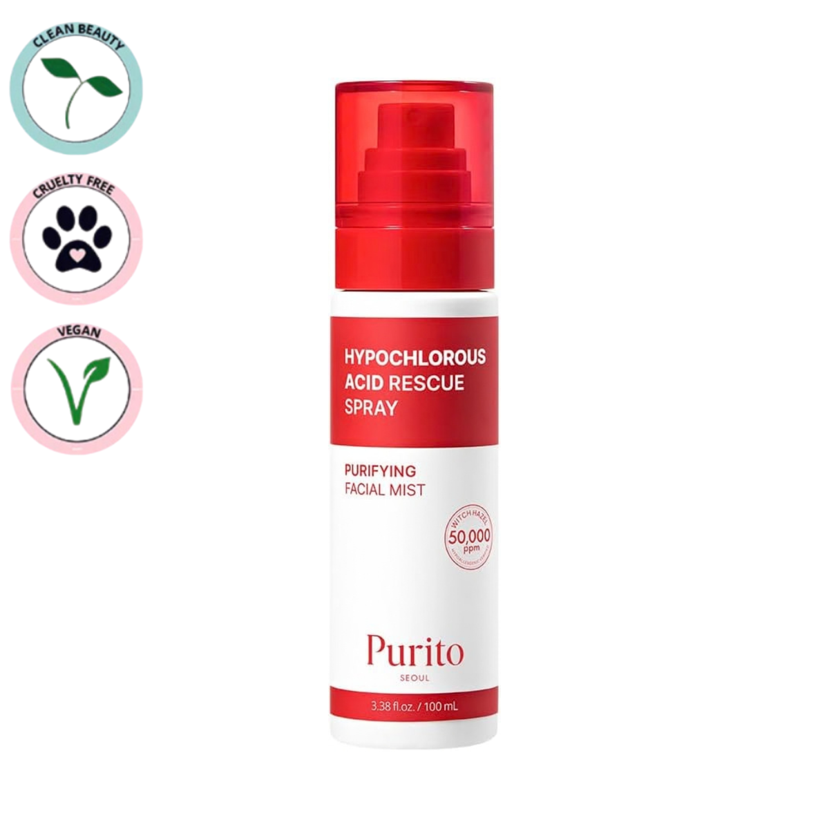Purito | Hypochlorous Acid Rescue Spray 100ml