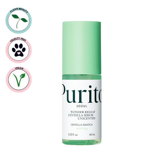 Purito | Wonder Releaf Centella Serum Unscented - 60ml (Siero Viso)