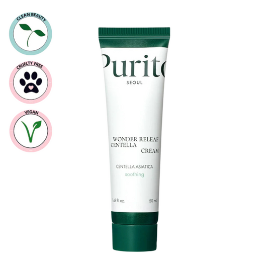 PURITO | Wonder Releaf Centella Cream - 50ml Cica Cream (Crema Viso)