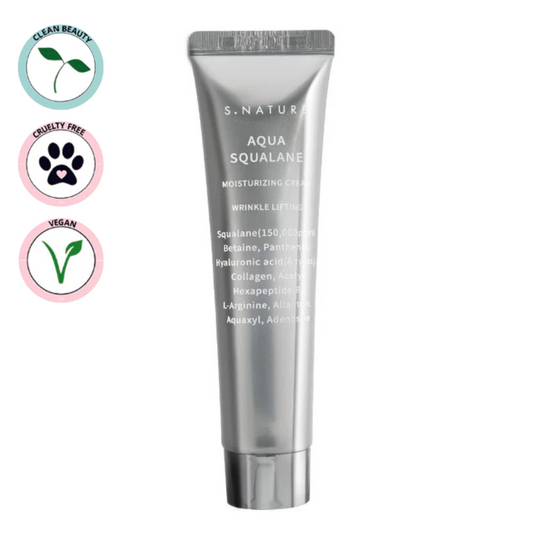 S.NATURE | Aqua Squalane Moisturizing Cream 60ml (Crema viso)