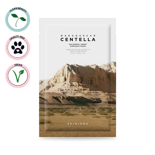 SKIN1004 | Madagascar Centella Watergel Sheet Ampoule Mask (Maschera Viso)