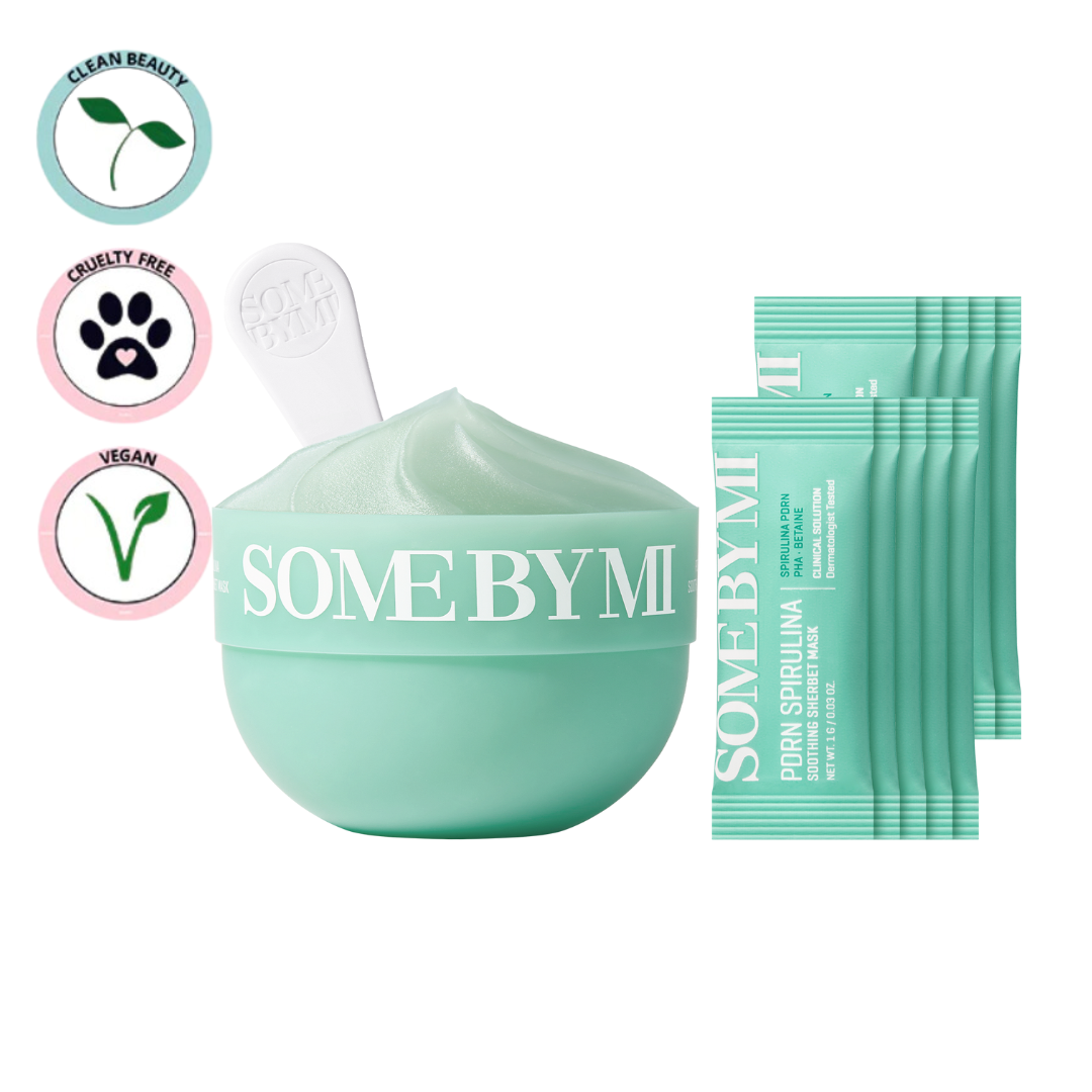 SOMEBYMI | Spirulina PDRN Soothing Sherbet Mask (10ea x 1g)