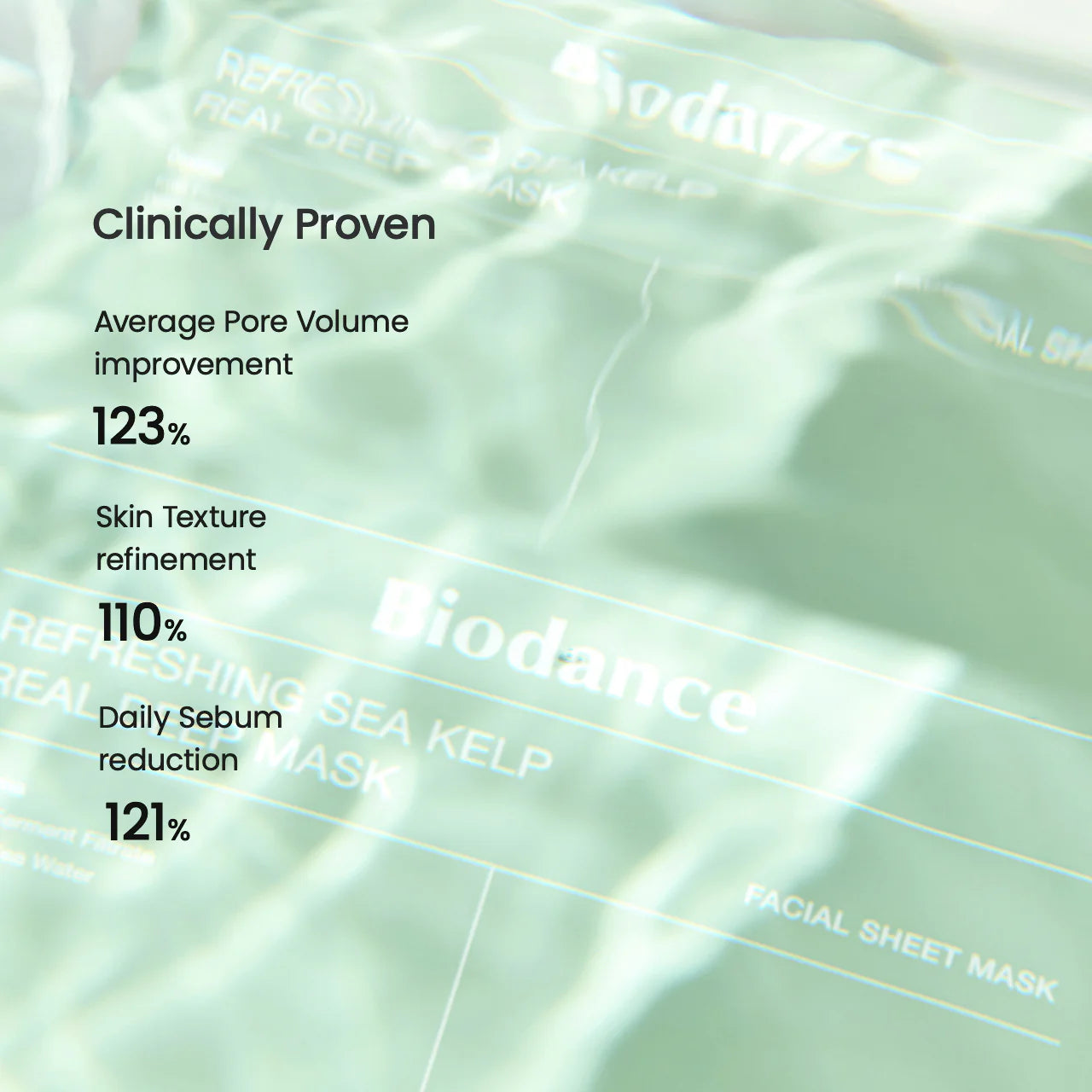 Biodance | Refreshing Sea Kelp Real Deep Mask (Maschera viso idrogel)