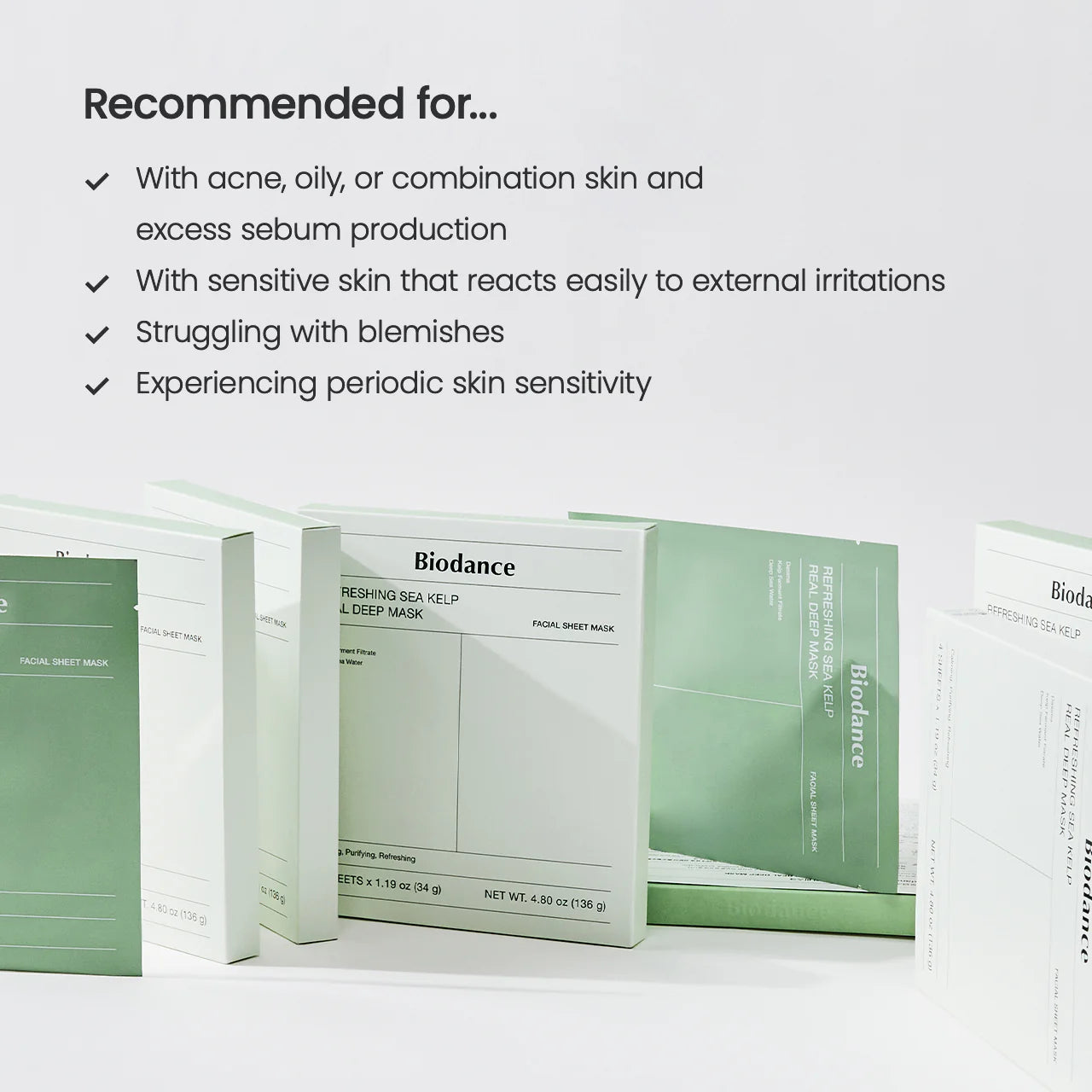 Biodance | Refreshing Sea Kelp Real Deep Mask (Maschera viso idrogel)