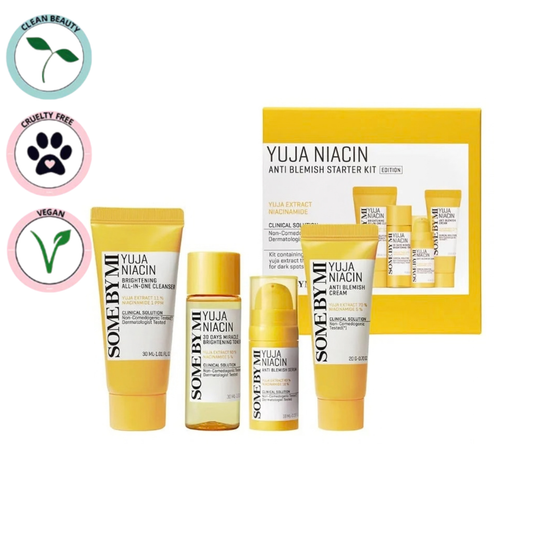 Some by Mi | Yuja Niacin 30 Days Miracle Brightening Starter Kit - 4pcs (ILLUMINANTE)
