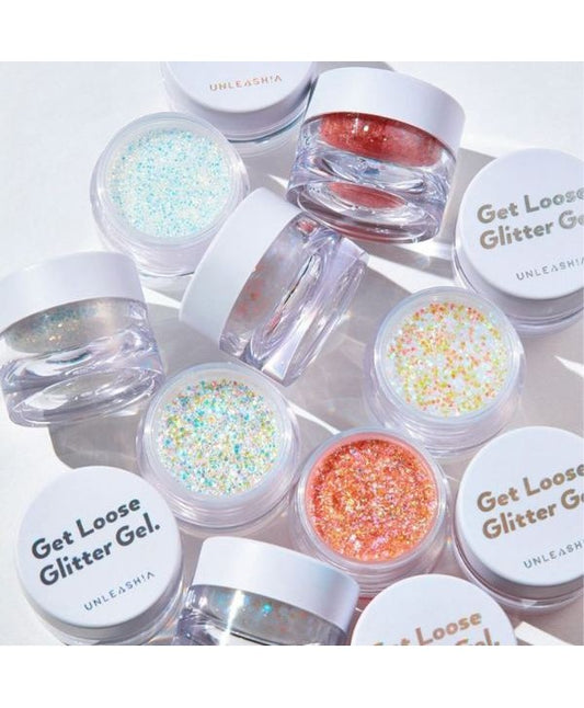UNLEASHIA | Get Loose Glitter Gel 4g (Glitter viso corpo)