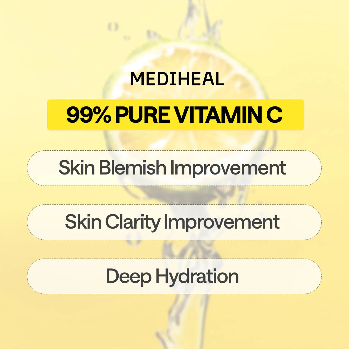 Mediheal | Vitamin C Essential Mask Clear Toning 24ml