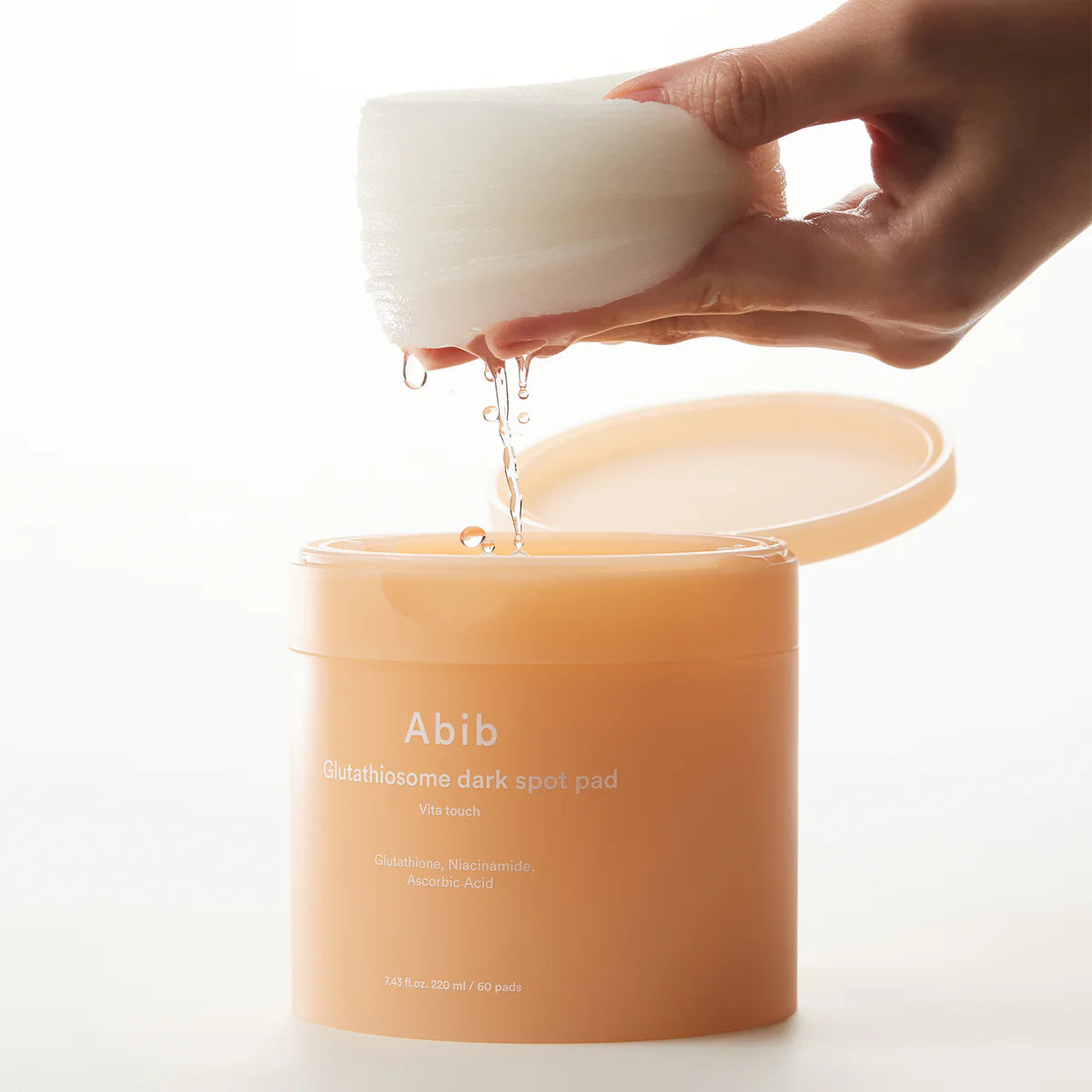 ABIB | Glutathiosome dark spot pad Vita touch 60 pads