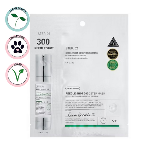 VT COSMETICS | Mild Reedle Shot 300 2-Step Mask