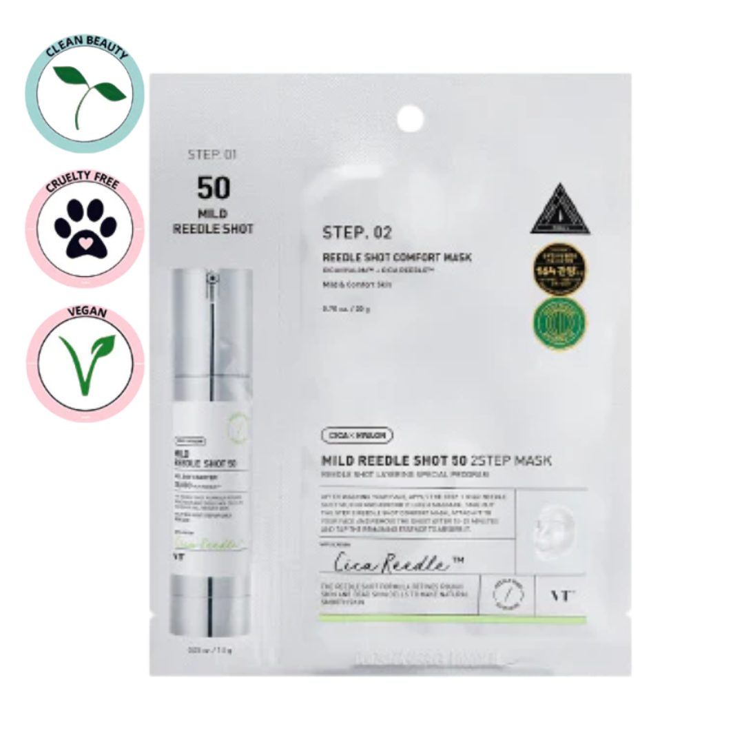 VT Cosmetics | Reedle Shot 50 2 Step Mask