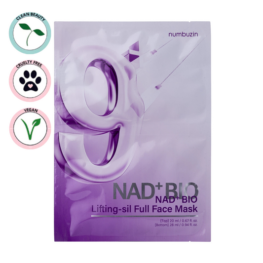 Numbuzin | No.9 NAD Bio Lifting-sil Full Face Mask (Maschera viso liftante)