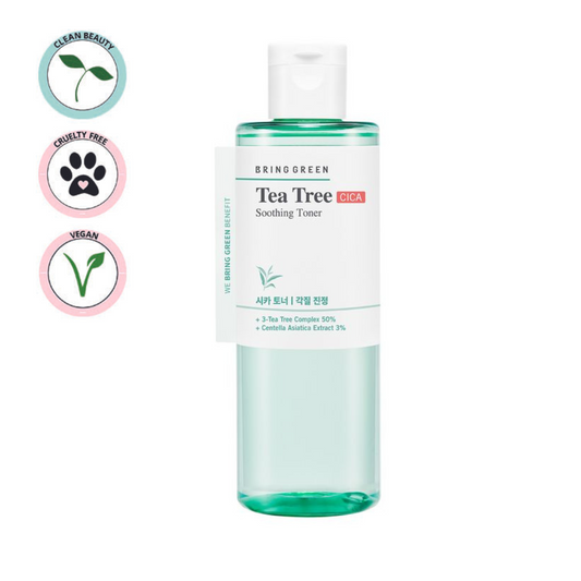 BRINGGREEN | Tea Tree Cica Soothing Toner - 250ml