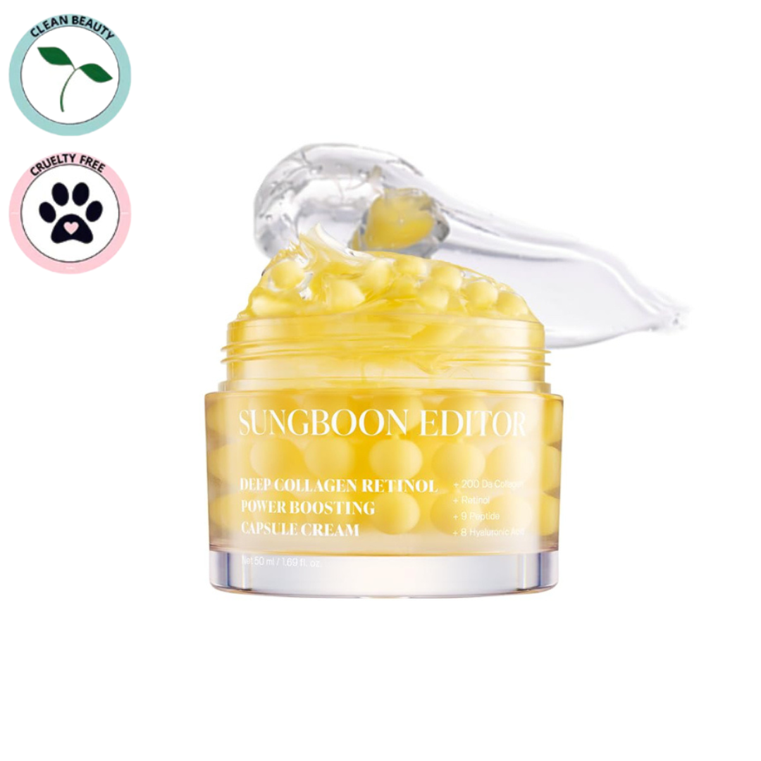 Sungboon Editor | Deep Collagen Retinol Power Boosting Capsule Cream 50ml