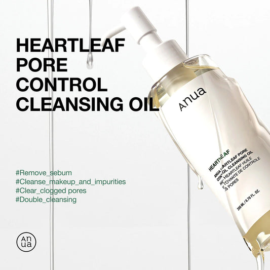 ANUA | Heartleaf Pore Control Cleansing Oil- 200ml (Detergente oleoso)