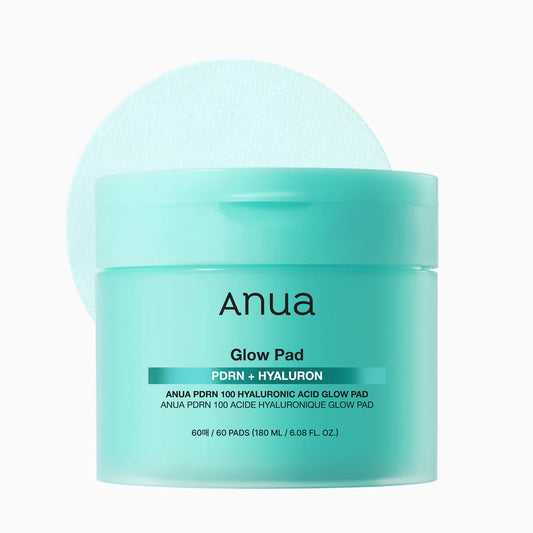 ANUA | PDRN 100 Hyaluronic Glow Pad, 60 pads 180ml (Tonico in dischetti)