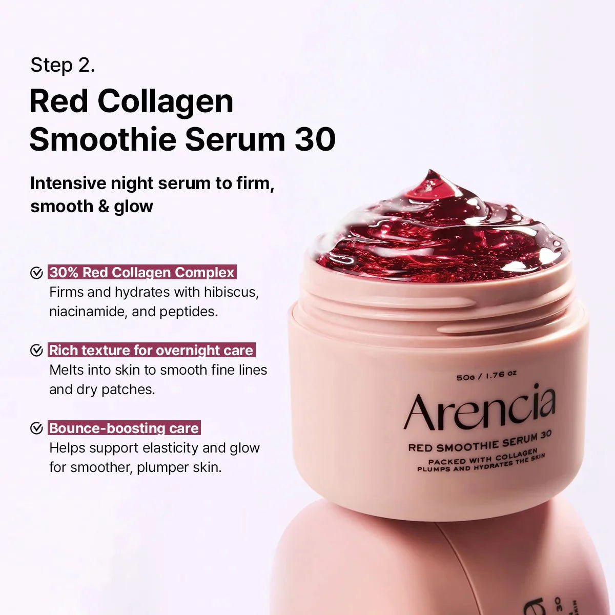 Arencia | Fresh Red Smoothie Serum 30 - 50gr (Siero)
