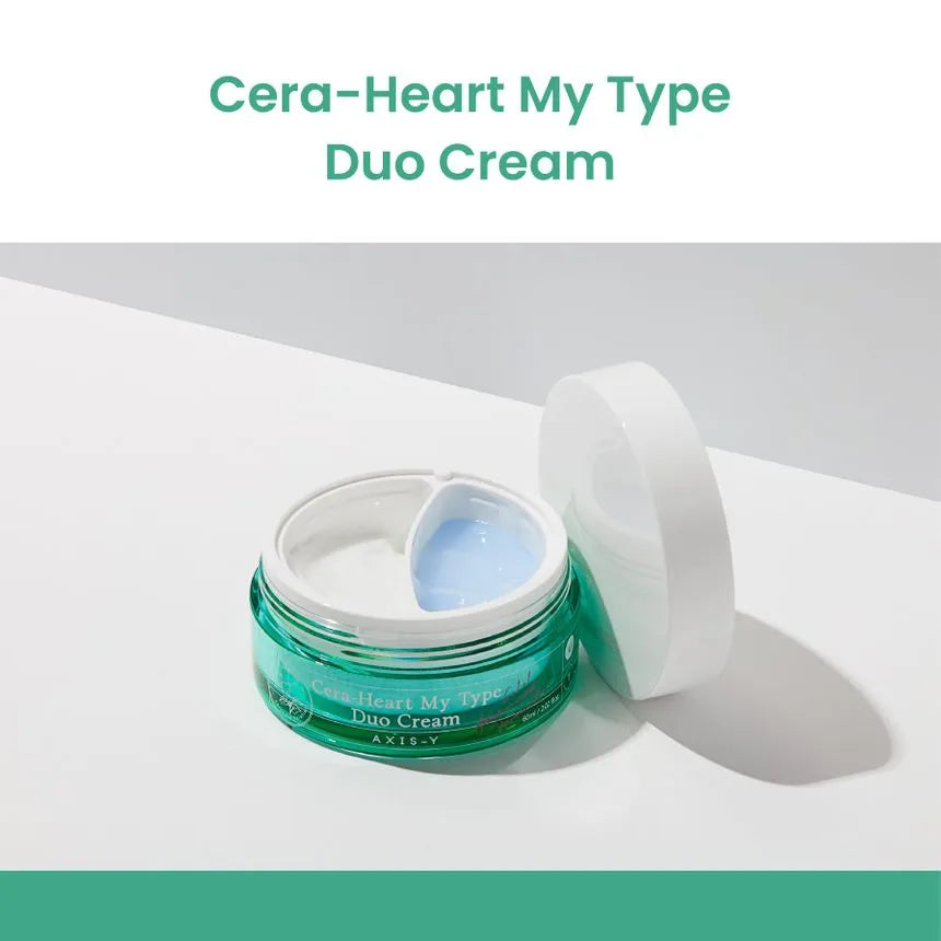 AXIS-Y | Cera-Heart My Type Duo Cream 60ml - Crema Viso