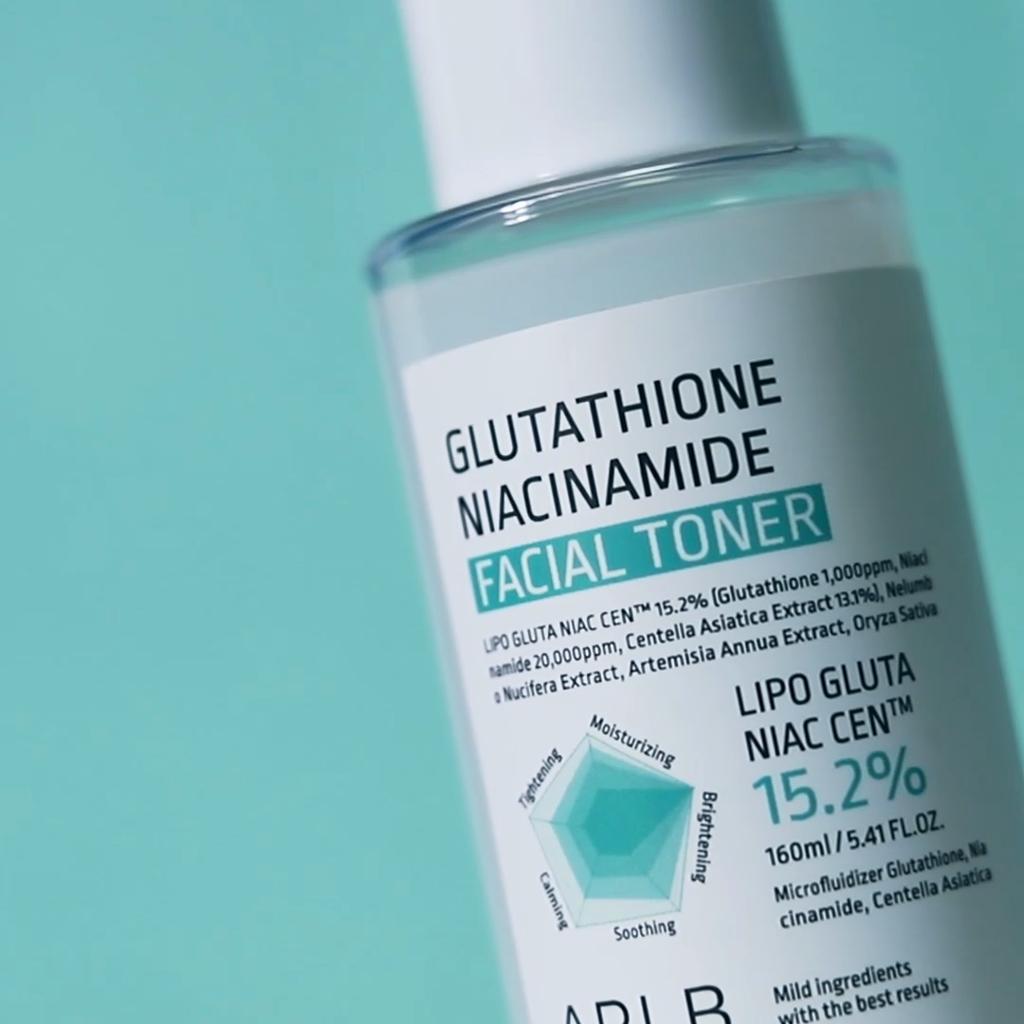 Aplb | Glutathione Niacinamide Facial Toner 160ml (Tonico viso)