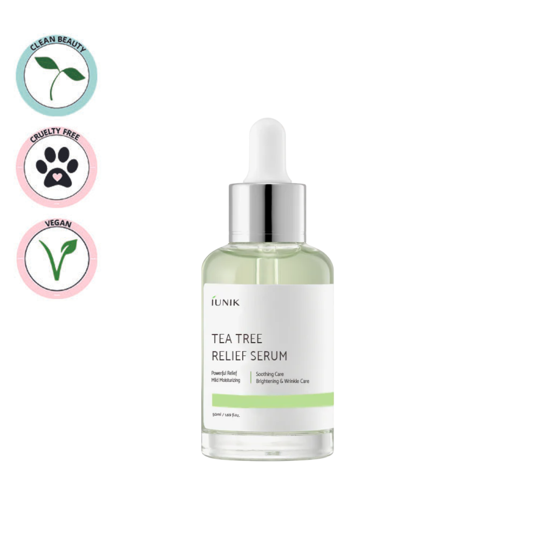 iUNIK | Tea Tree Relief Serum - 50ml (Siero Viso)