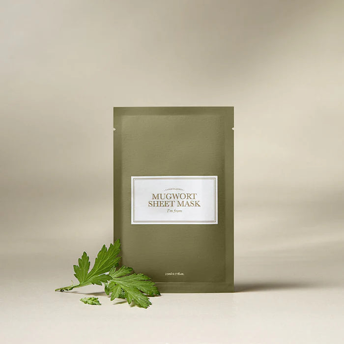 I'm From | Mugwort Face Sheet Mask (Maschera Viso)