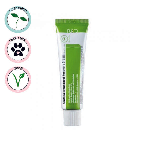 PURITO | Centella Green Level Recovery Cream - 50ml Cica Cream (Crema Viso)