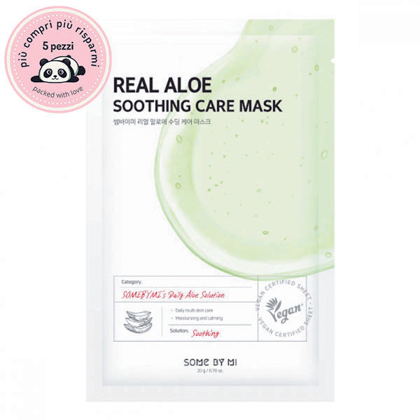 SOME BY MI | Real Aloe Soothing Care Mask ( Maschera viso lenitiva)