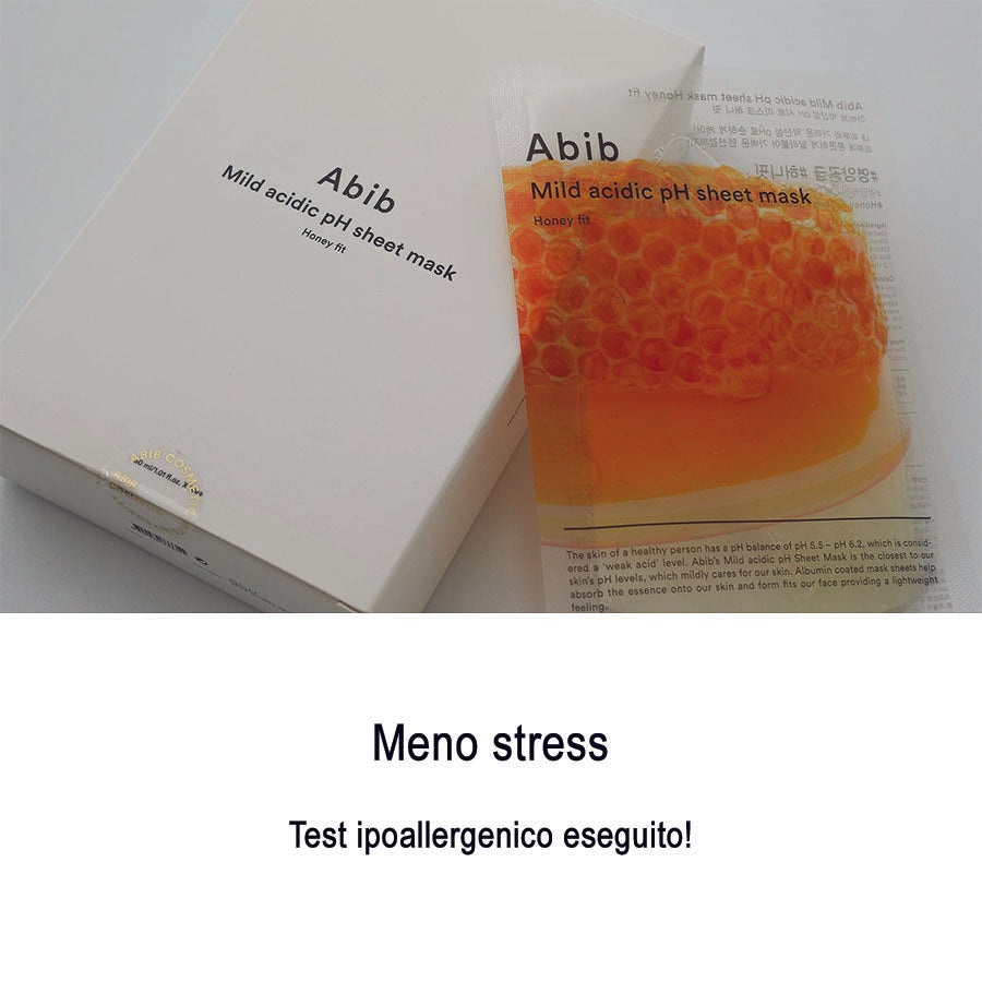 ABIB | Mild Acidic pH Sheet Mask Honey Fit