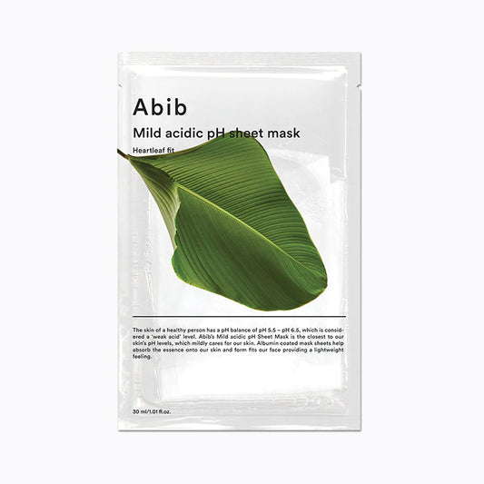 ABIB | Mild Acidic pH Sheet Mask Heartleaf Fit