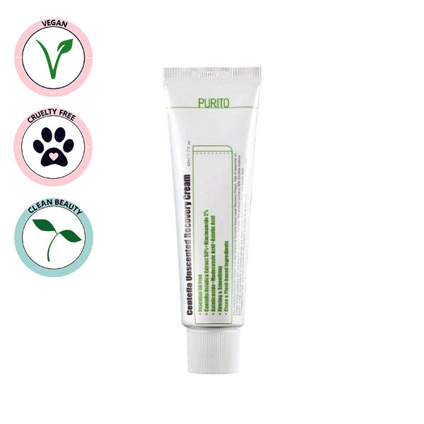 PURITO | Centella Unscented Recovery Cream 50ml (Crema Viso)