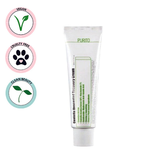 PURITO | Centella Unscented Recovery Cream 50ml (Crema Viso)