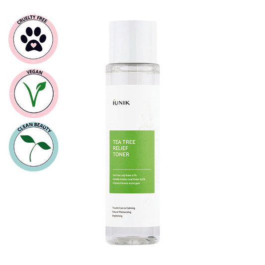 IUNIK | Tea Tree Relief Toner 200 Ml - Tonico Viso