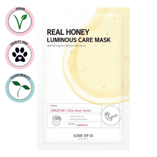 SOME BY MI | Real Honey Luminous Care Mask (Maschera viso nutriente ed illuminante)