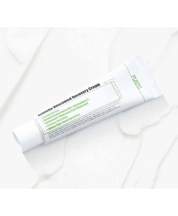 PURITO | Centella Unscented Recovery Cream 50ml (Crema Viso)